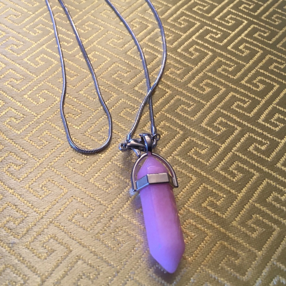 Stone Pendulum Necklace